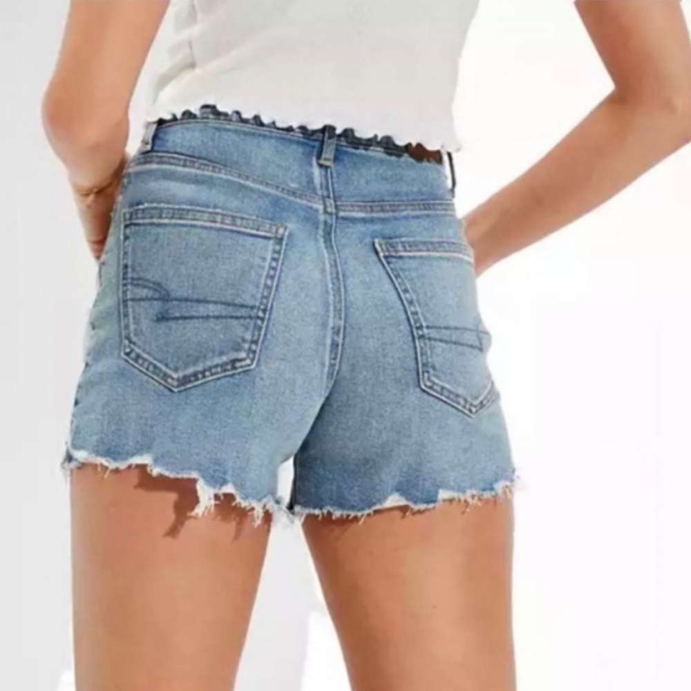 American Eagle 90s Boyfriend High Rise Shorts Size W 27